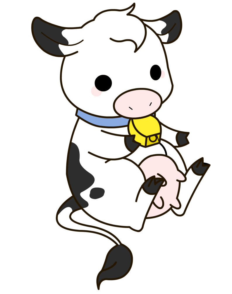 cow animated clip art - photo #39