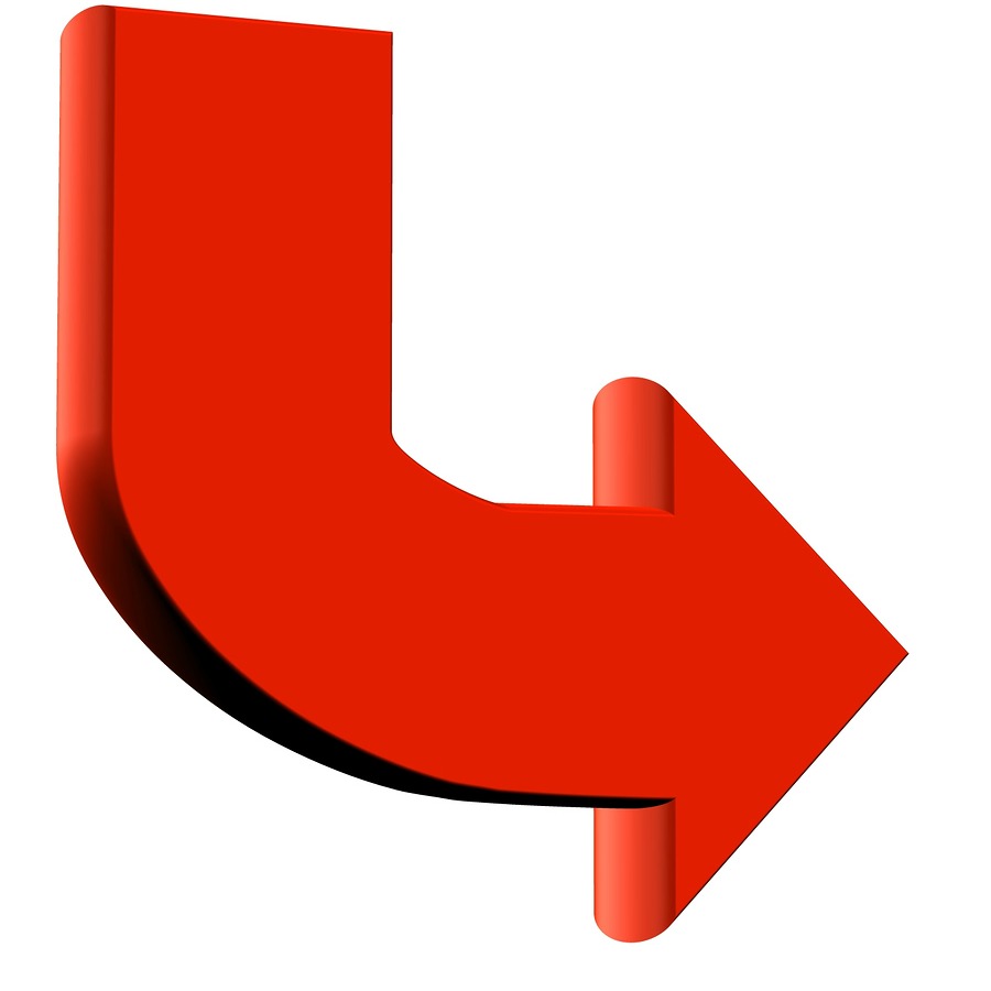 Images For > Red Arrow Right Curved