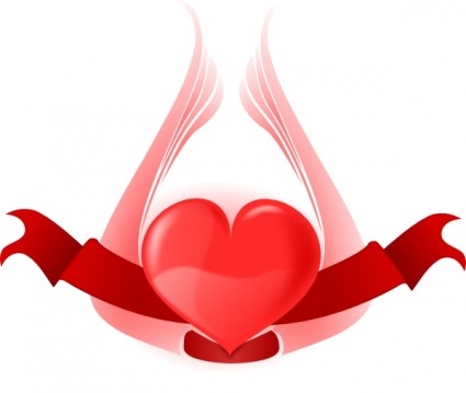 Clip art free heart wings Free vector for free download (about 12 ...