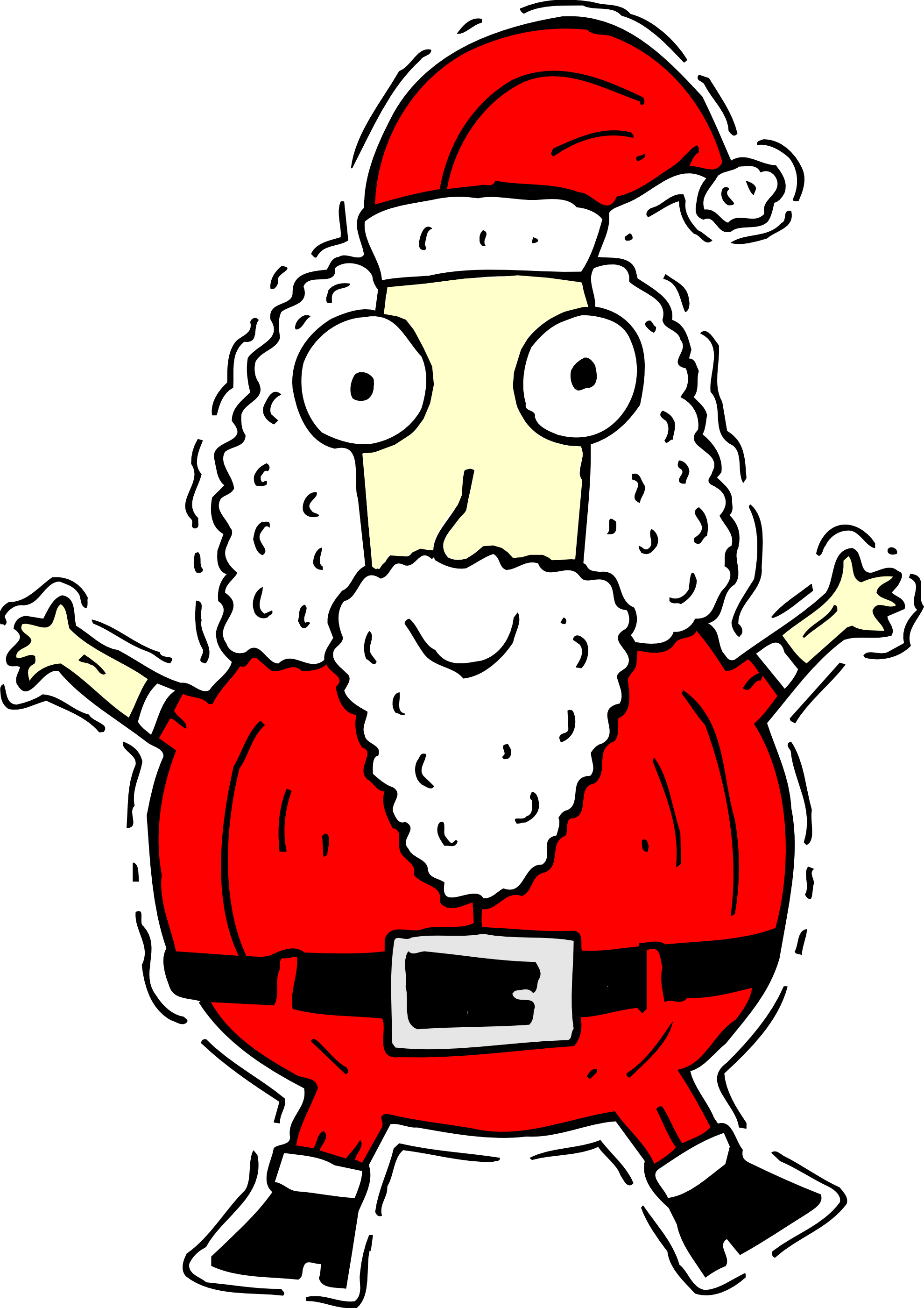 Xmas Stuff For > Christmas Santa Claus Clip Art
