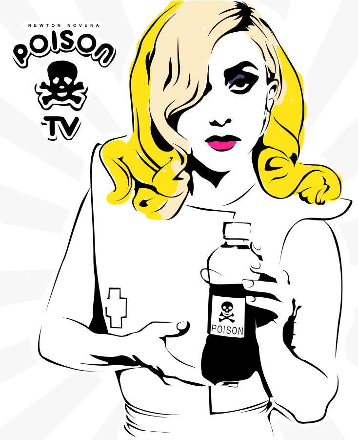 Gaga - Poison TV by newtonnovena on deviantART