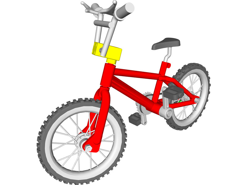 Bicycle 3D Model Download | 3D CAD Browser
