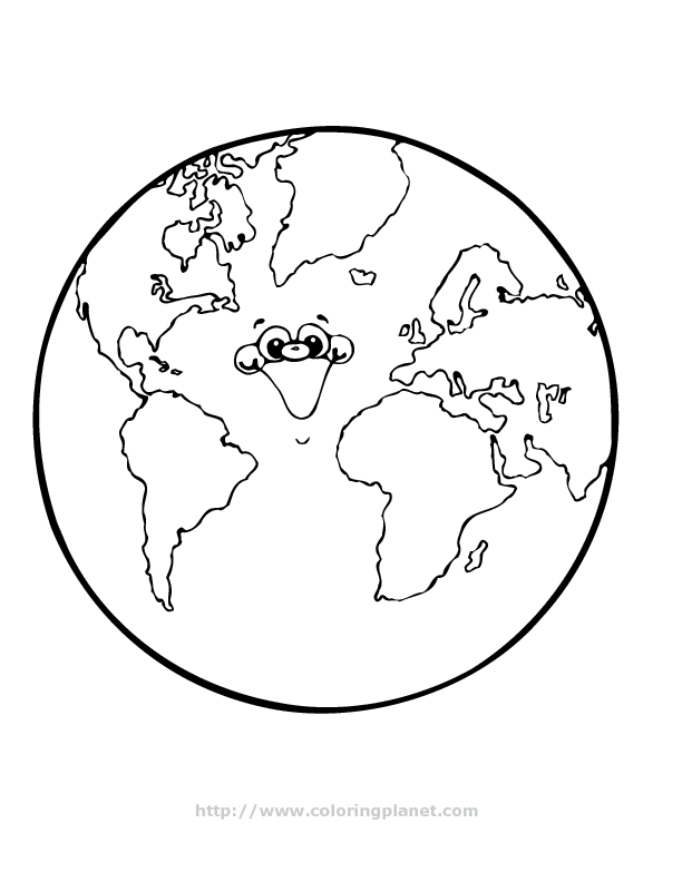 Home Uncategorized Planet Earth Coloring Page Color | Mewarnai