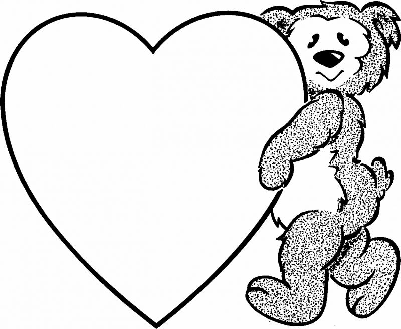 Printable templates for teddy bear s coloring book pages