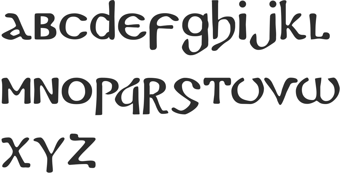 MyFonts: Uncial typefaces