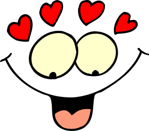 Free Valentine Faces Clipart - Clipart Picture 5 of 7