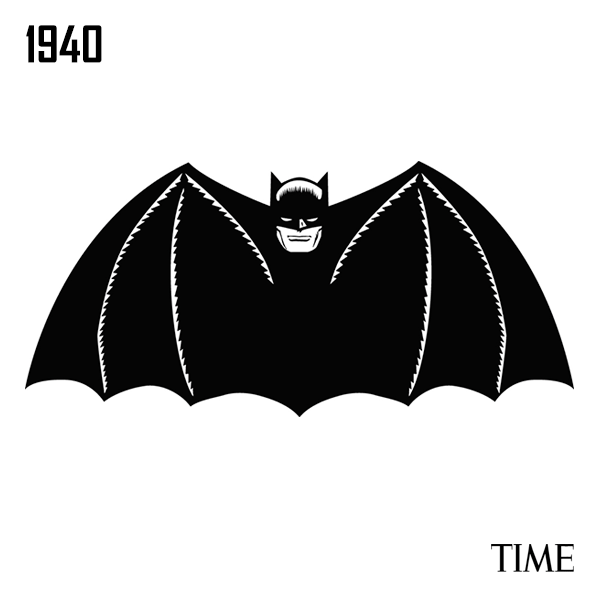 See Every Batman Logo From the Past 75 Years — All In One Gif | TIME