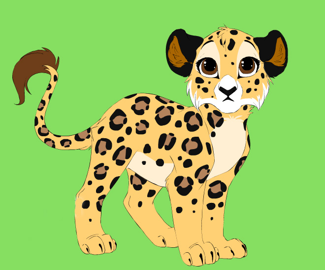 Leopard Cub by WingsLikeAshes on DeviantArt