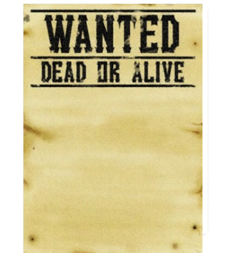 Prompt Three: Wanted Poster | Publish with Glogster!