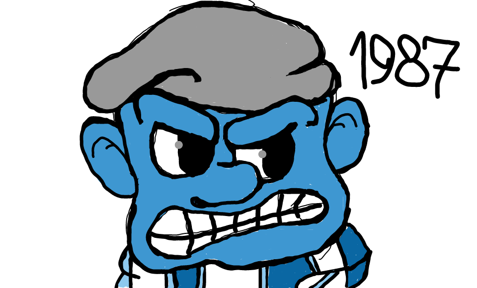 Animated Angry smurf maradona by BaGaz Anggara | Sketch #2836 by ...