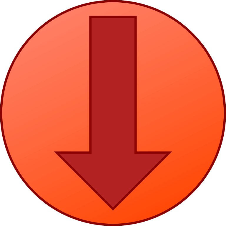 File:Down arrow red.svg - Wikimedia Commons