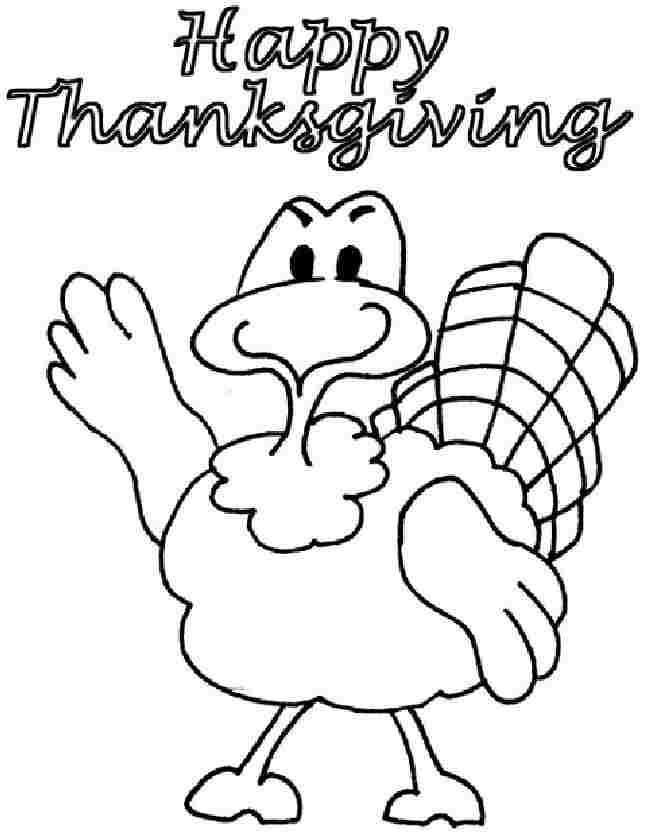 Coloring Sheets Thanksgiving Turkey Free Printable For Girls & Boys #
