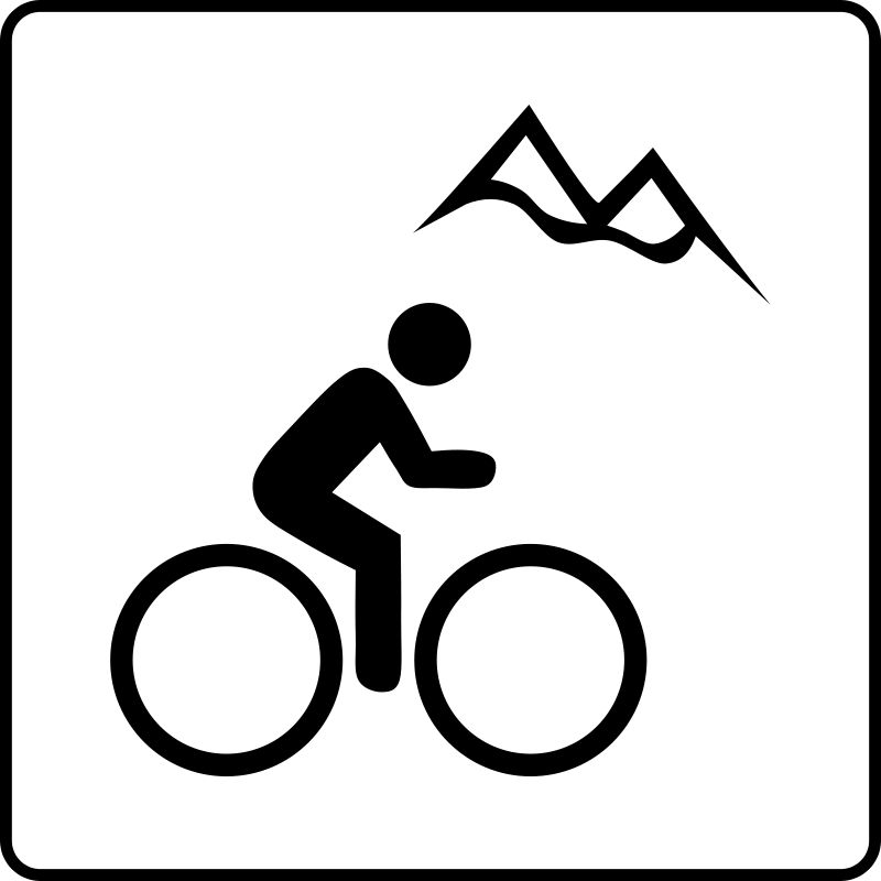 Mountain Biking Clip Art Download