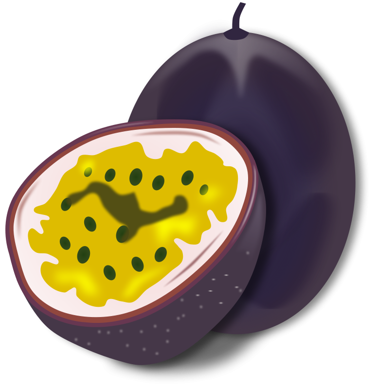 Passion Fruit Free Vector / 4Vector