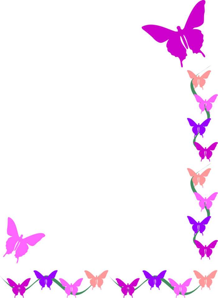clipart spring flowers border - photo #40