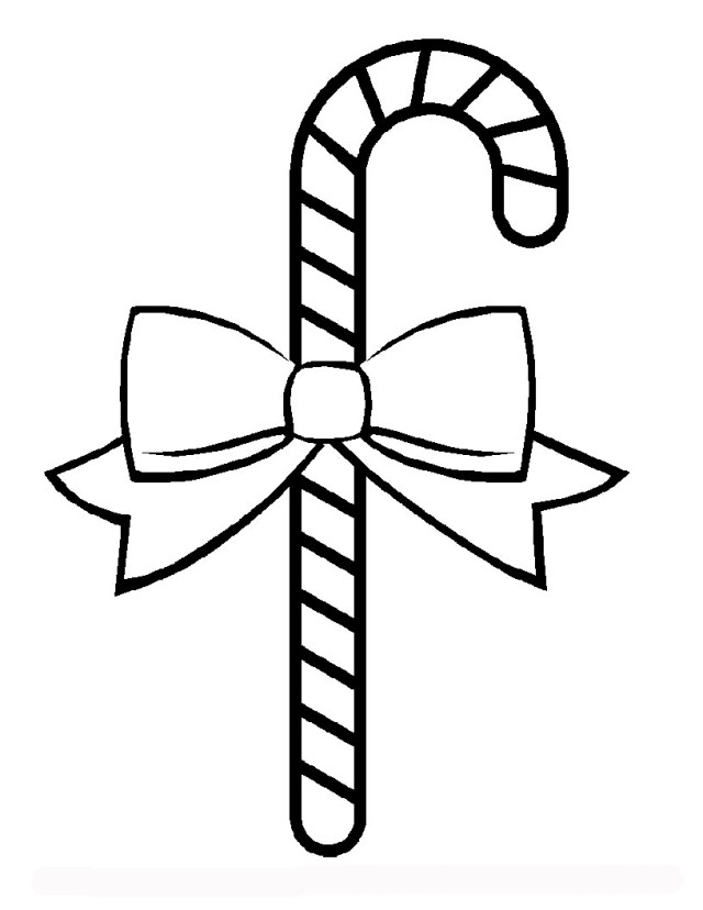 Cute Christmas Candy Canes Coloring Pages Idea | ViolasGallery.