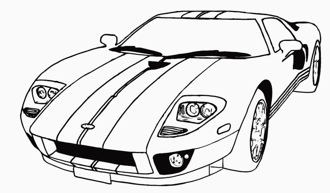 sport cars coloring page - smilecoloring.com