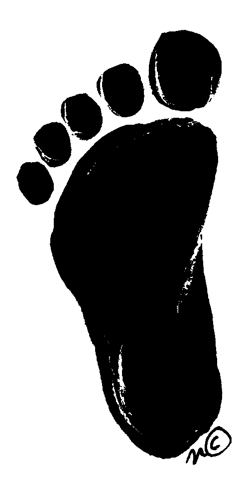 footprint clip art - group picture, image by tag - keywordpictures.