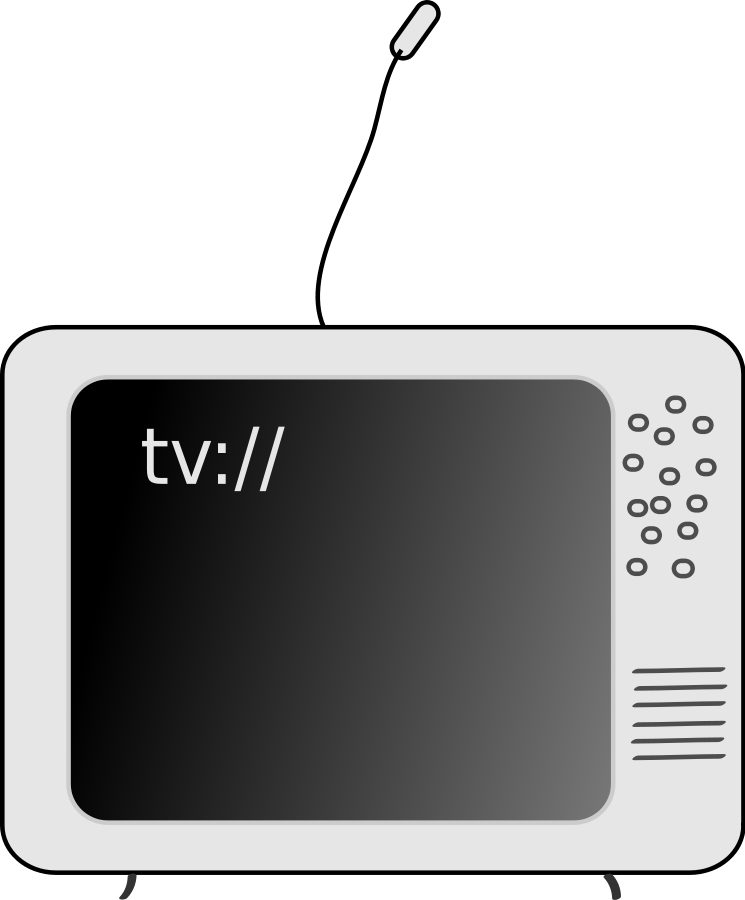 TV large 900pixel clipart, TV design