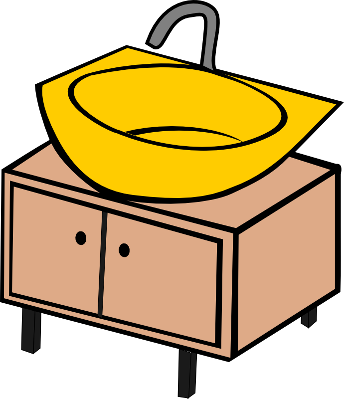 Clipart - Washing bowl