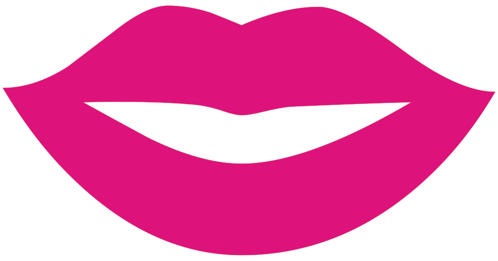 free clipart pink lips - photo #11