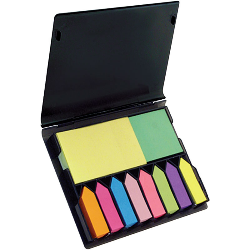 Promotional Deluxe Sticky Note Holder | Customized Deluxe Sticky ...