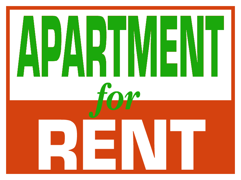 MAKE FREE For Rent Signs - ClipArt Best