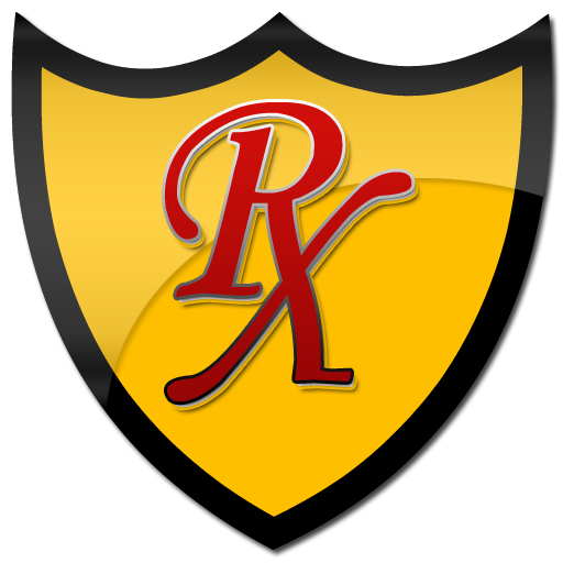 Red rx yellow shield clipart clipart image - ipharmd.