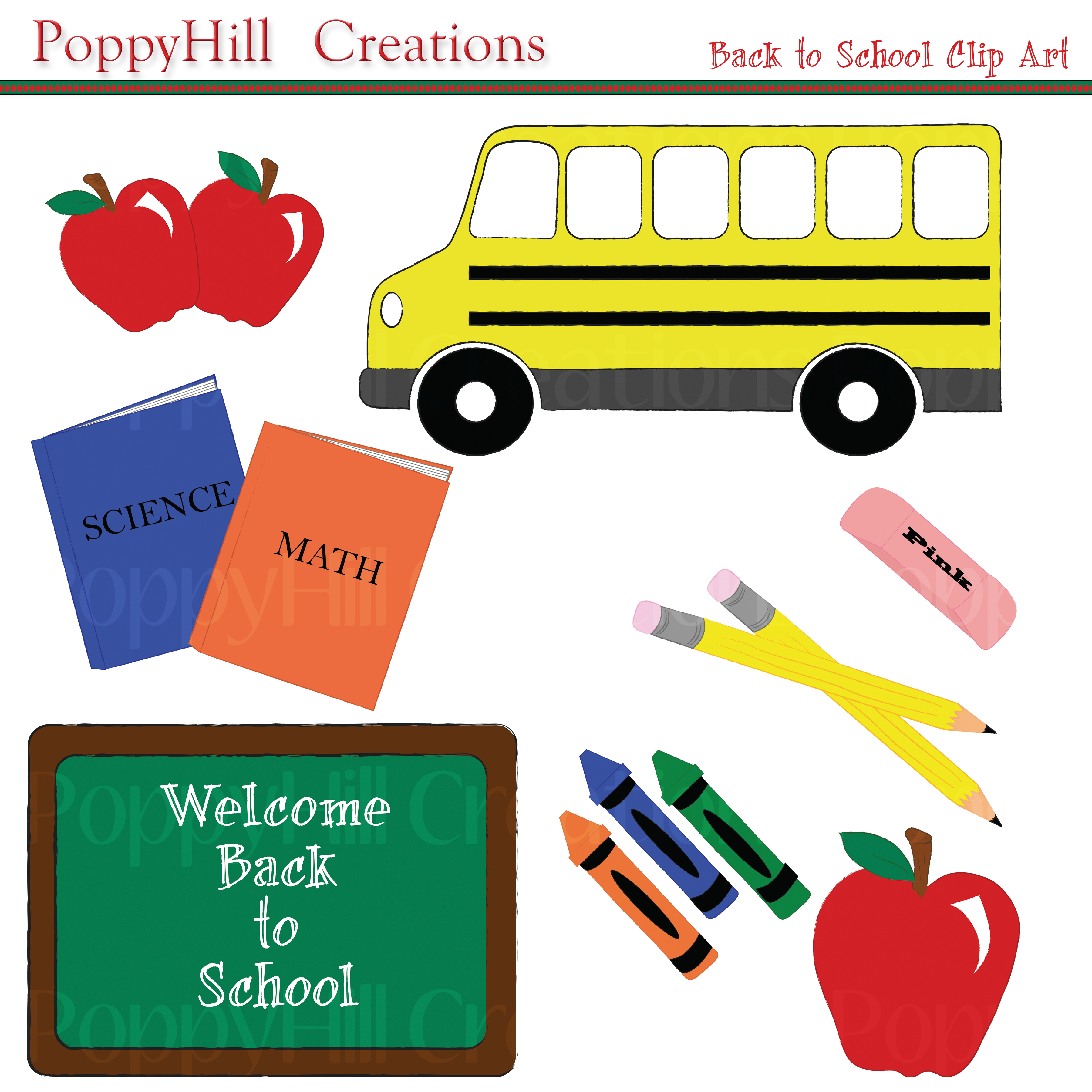 Back To School | PoppyHill Creations