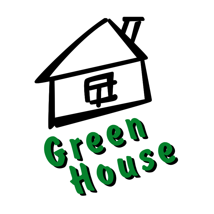Green house Free Vector / 4Vector