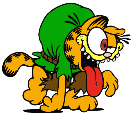 Halloween Garfield Cartoon Character Clipart Picture Image 2 - I ...