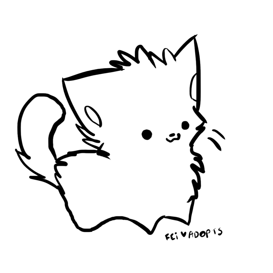 Cat Line Art - Cliparts.co