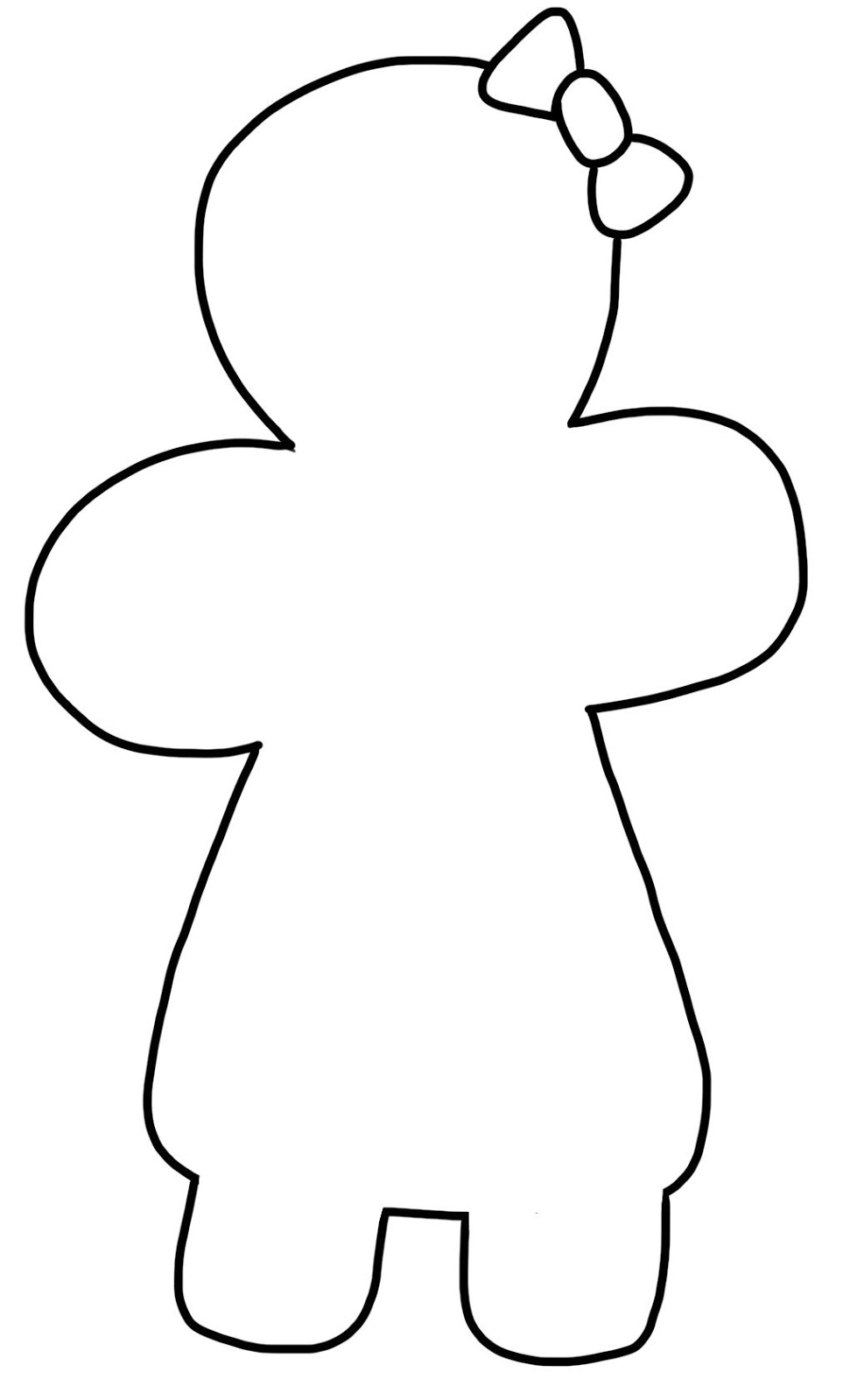 Girl Outline Clipart | Clipart Panda - Free Clipart Images