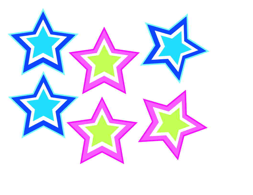 Star Clip Art Camilles Primary Ideas Every Star Is Different ...