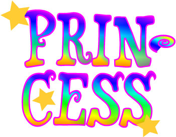 Girls World Clip Art - Princess Stylized Word Art (Free Printable ...
