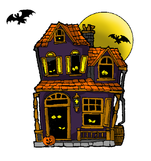 Free to Use & Public Domain Haunted House Clip Art