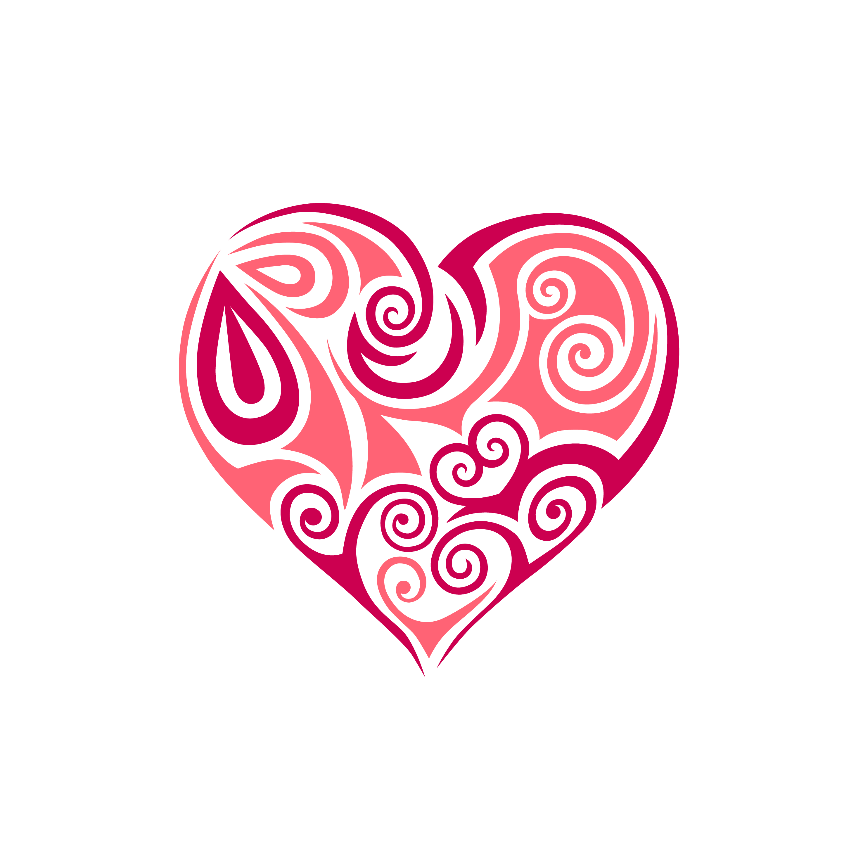 Picture Of Pink Heart - Cliparts.co