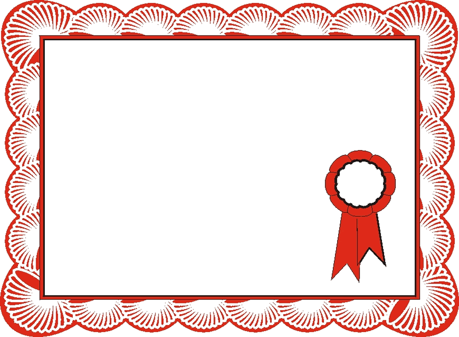 free certificate borders for word