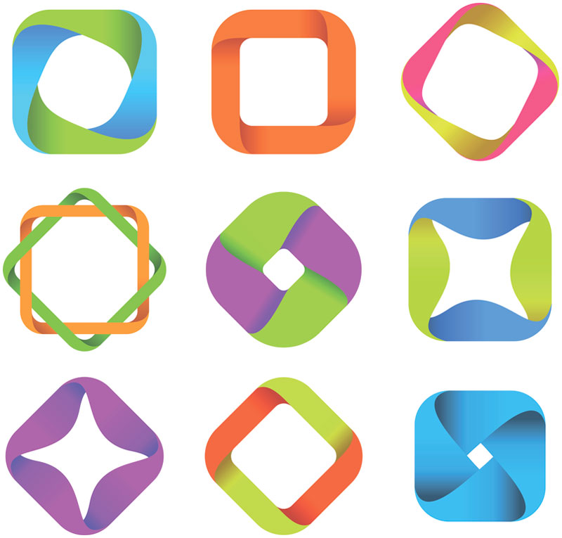 Free vector about abstract symbols | Download Free Vector