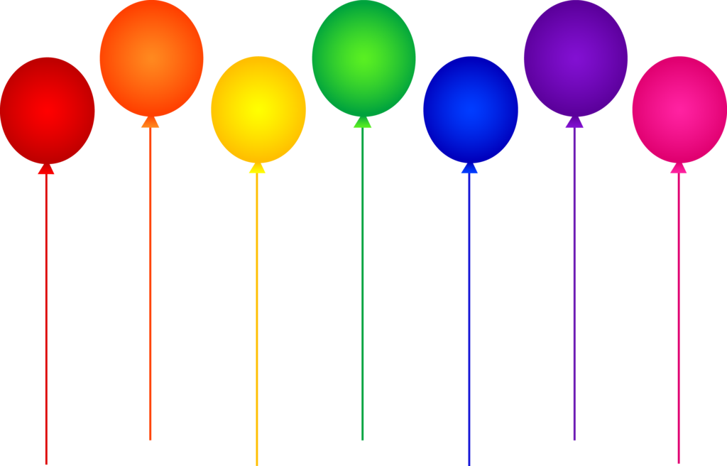 Balloons Seven Rainbow Colors by Luddmii on deviantART