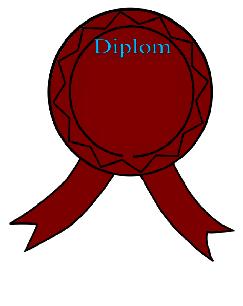 Diploma Award clip art - vector clip art online, royalty free ...