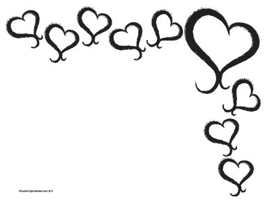 Heart Me Valentine! Landscape - Blank - Teacher Clipart ...