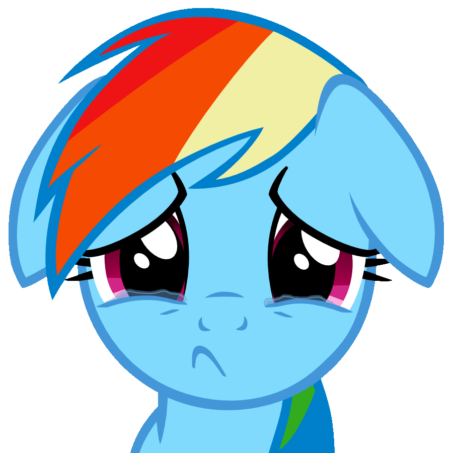 Which Mane 6 pony do you think has the best sad face? - Show ...