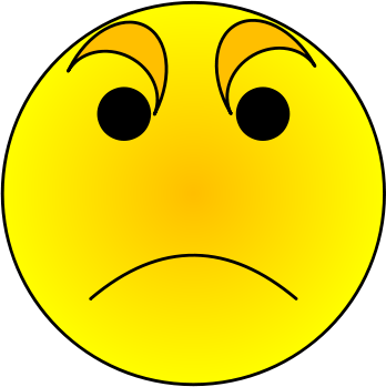 Frowning Face - ClipArt Best