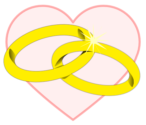 Wedding Rings Clipart | Graphics99.com