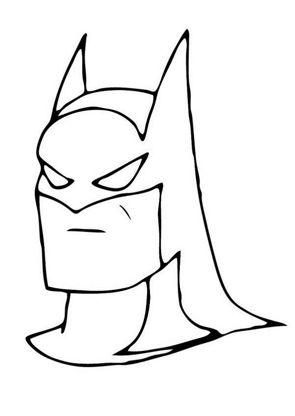 Related Pictures Batman Mask Printable Coloring Page For Kids Car ...