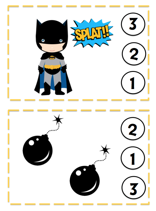 Preschool Printables: Batman for Toddlers Printable