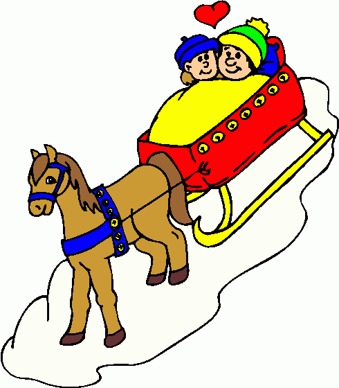 free christmas clip art with horses - photo #6