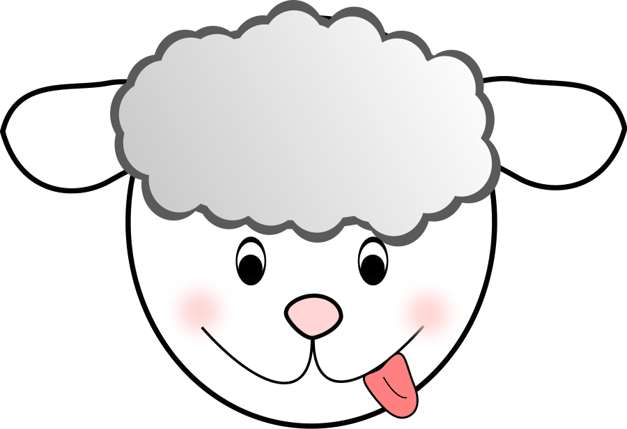Sheep Bad SVG Vector file, vector clip art svg file