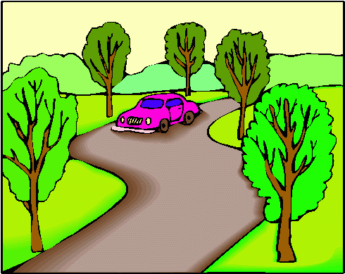 Roadmap Clipart Free Car Pictures